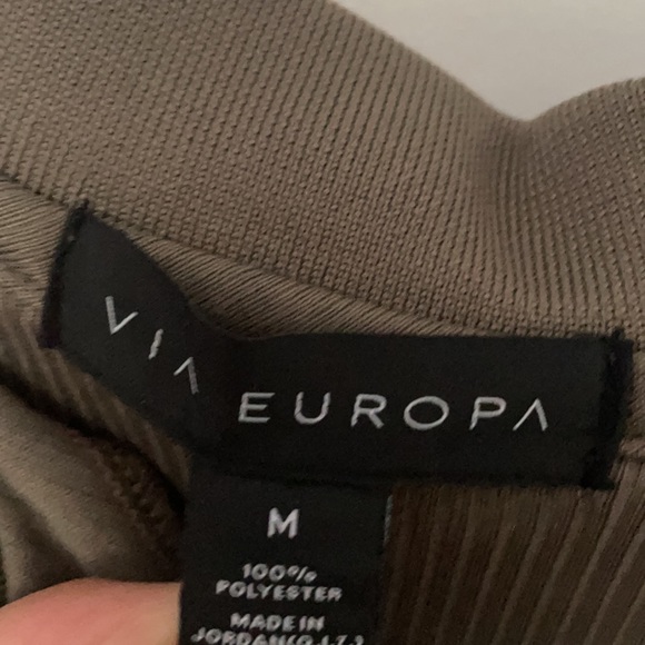 Via Europa Polo Shirt Size Medium - Picture 2 of 4